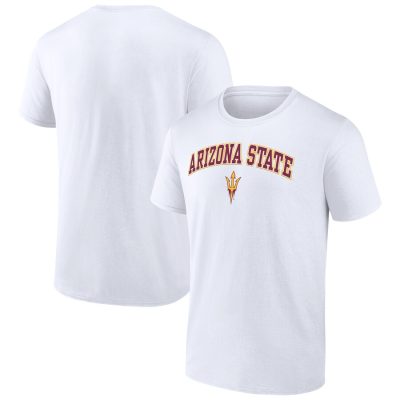 Arizona State Sun Devils Campus Unisex T-Shirt White