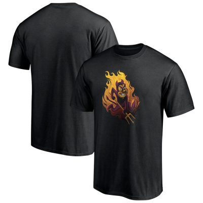 Arizona State Sun Devils Team Midnight Mascot Unisex T-Shirt Black