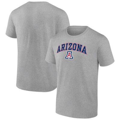 Arizona Wildcats Campus Unisex T-Shirt Heather Gray