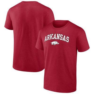 Arkansas Razorbacks Campus Unisex T-Shirt Cardinal
