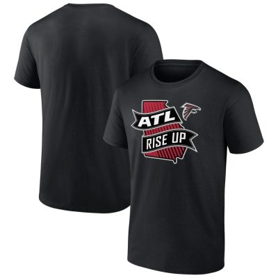 Atlanta Falcons Hometown Collection Prime Time Unisex T-Shirt - Black