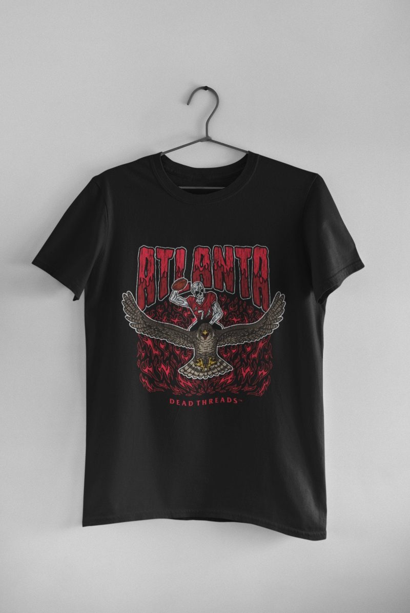 Atlanta Football Skeleton Unisex T-Shirt CTS1029