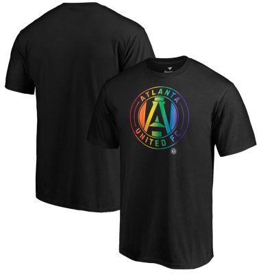 Atlanta United FC Logo Pride Unisex T-Shirt - Black