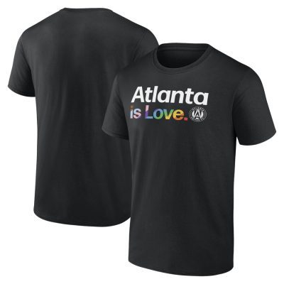 Atlanta United FC Team City Pride Logo - Unisex T-Shirt - Black