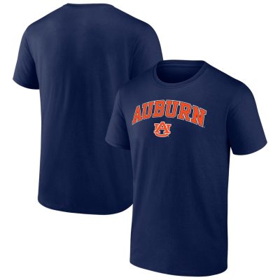 Auburn Tigers Campus Unisex T-Shirt Navy