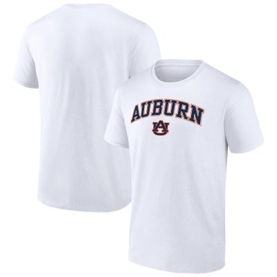 Auburn Tigers Campus Unisex T-Shirt White