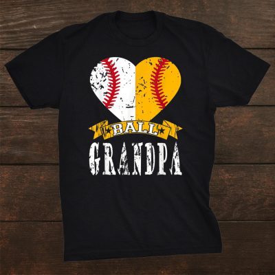 Baseball Grandpa Unisex T-Shirt Ball Grandpa Softball Funny Unisex T-Shirt