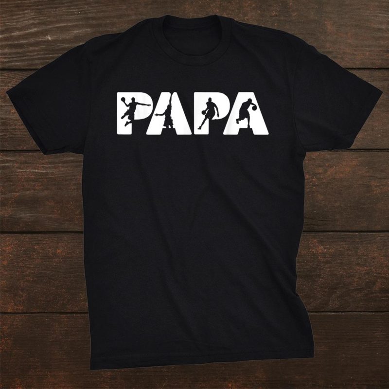 Basketball Dad Unisex T-Shirt Funny Papa Basketball Father Unisex T-Shirt