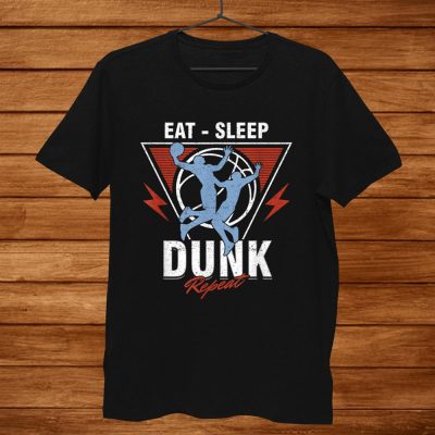 Basketball Player Eat Sleep Dunk Repeat Unisex T-Shirt