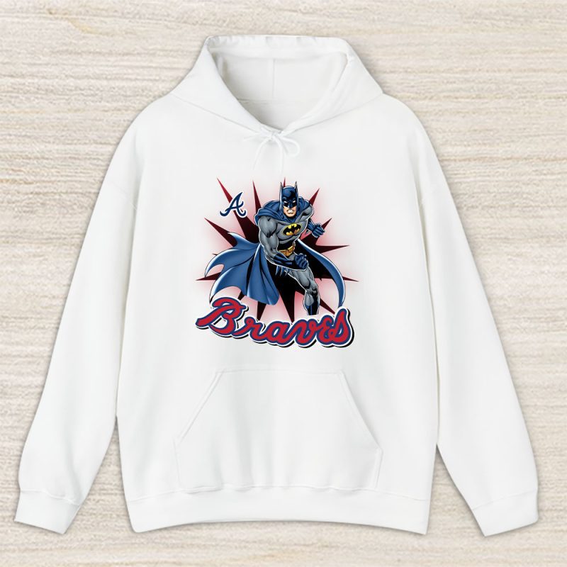 Batman MLB Atlanta Braves Unisex Hoodie TAH2417