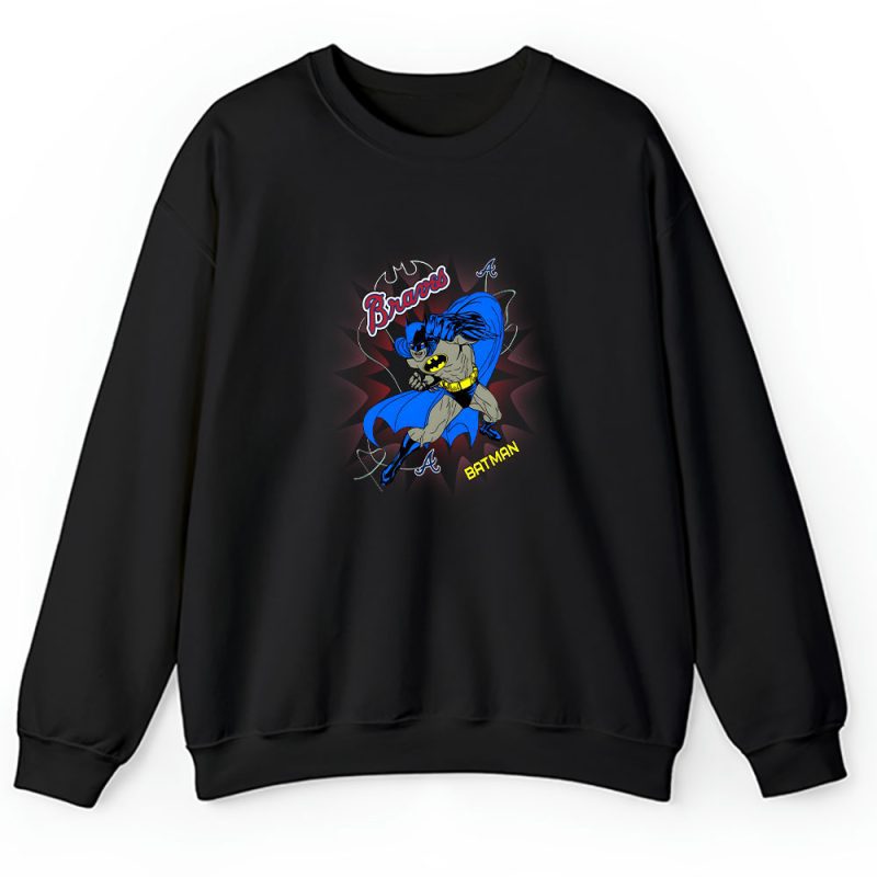 Batman MLB Atlanta Braves Unisex Sweatshirt TAS1562