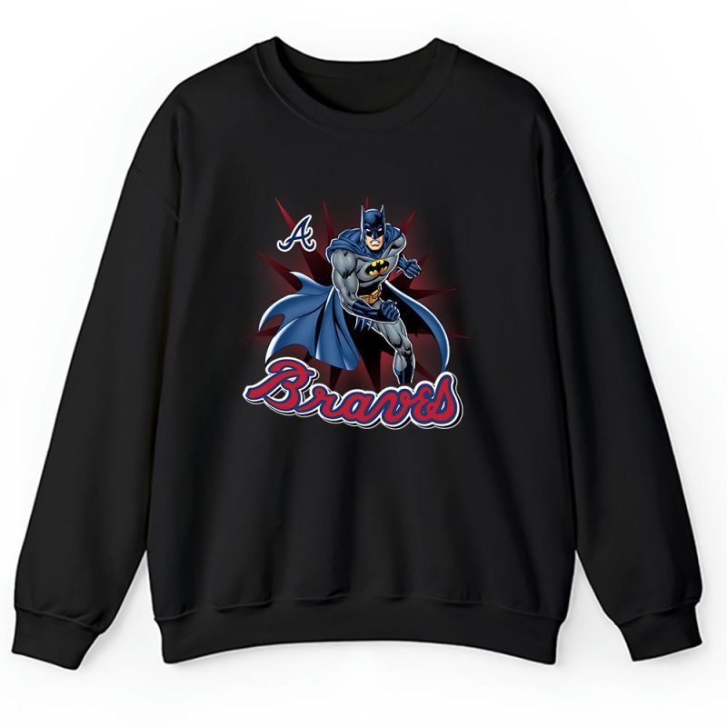 Batman MLB Atlanta Braves Unisex Sweatshirt TAT2417