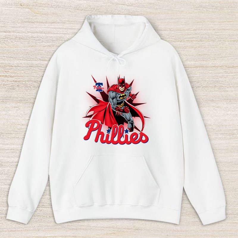 Batman MLB Philadelphia Phillies Unisex Hoodie TAH2447