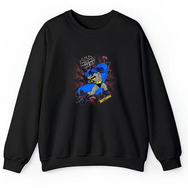 Batman NBA Miami Heat Unisex Sweatshirt TAS1625