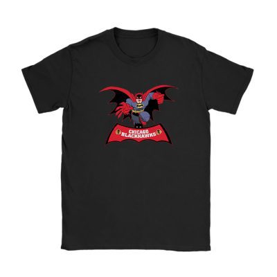 Batman NHL Chicago Blackhawks Unisex T-Shirt TAT1585