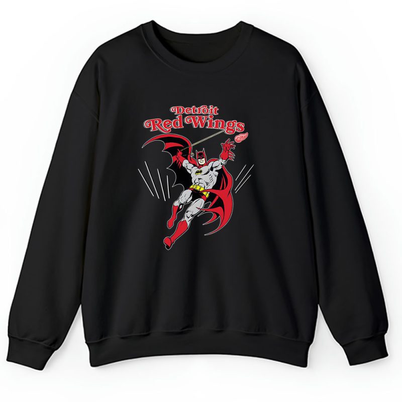 Batman NHL Detroit Red Wings Unisex Sweatshirt TAT2638