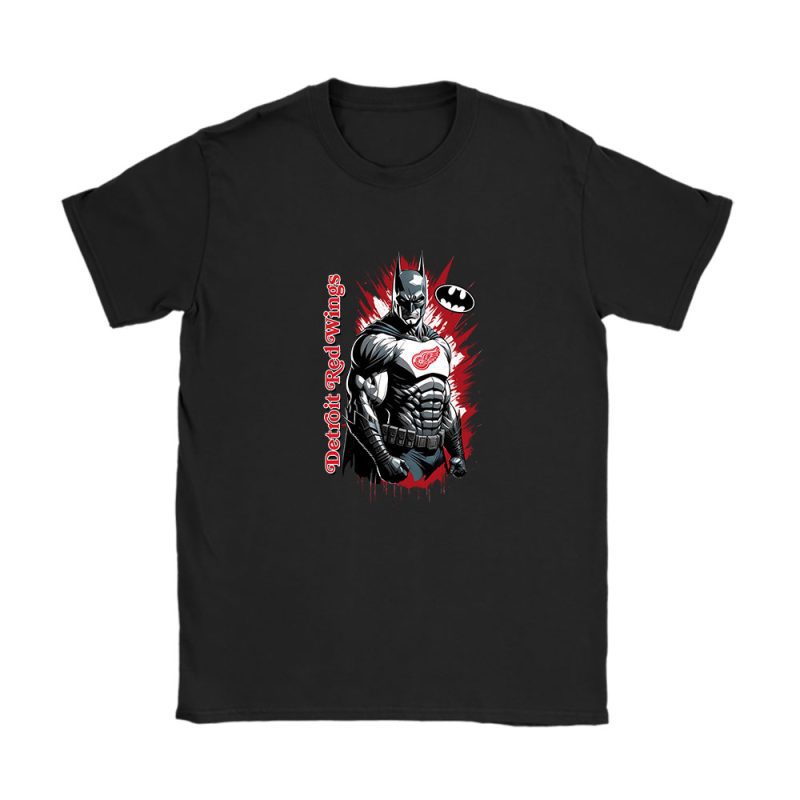 Batman NHL Detroit Red Wings Unisex T-Shirt TAT1599