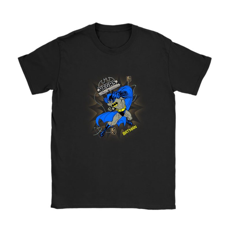 Batman NHL Las Vegas Golden Knights Unisex T-Shirt TAT1613