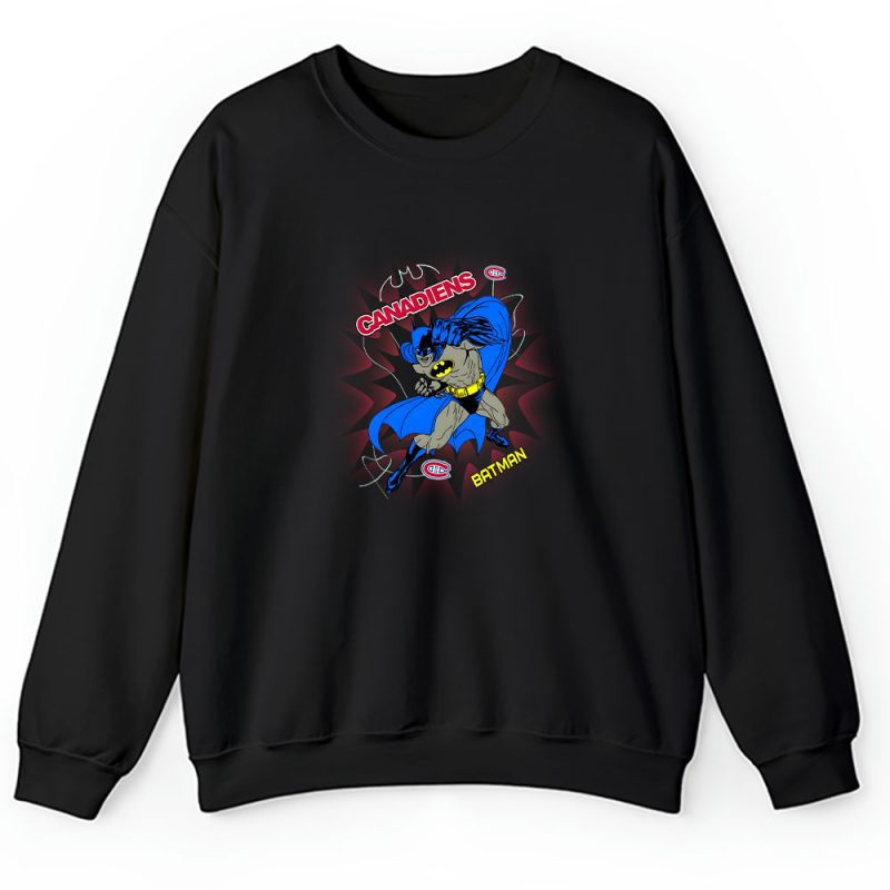 Batman NHL Montreal Canadiens Unisex Sweatshirt TAS1622