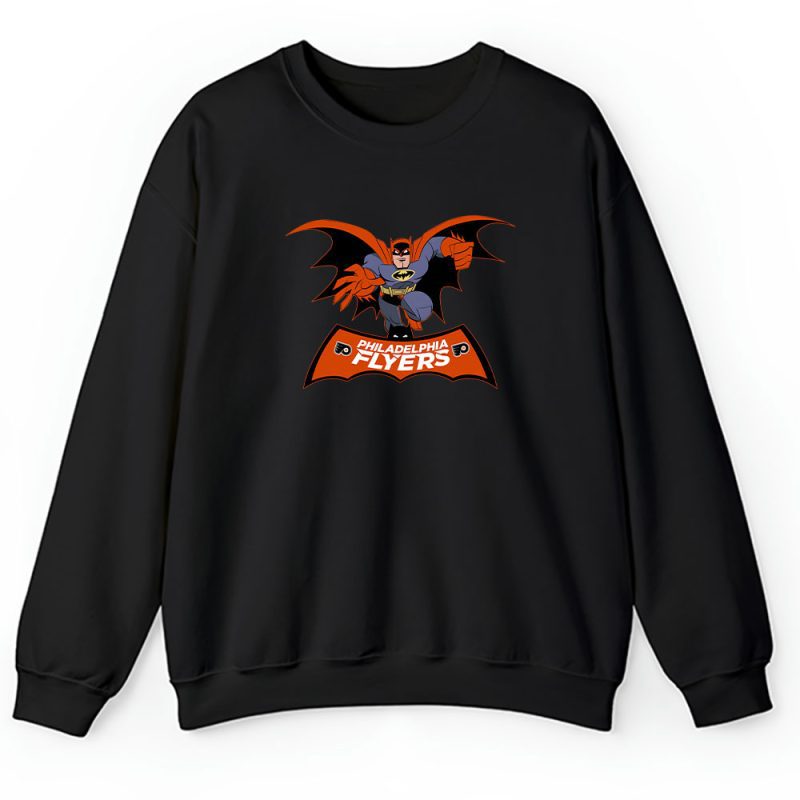 Batman NHL Philadelphia Flyers Unisex Sweatshirt TAS1651