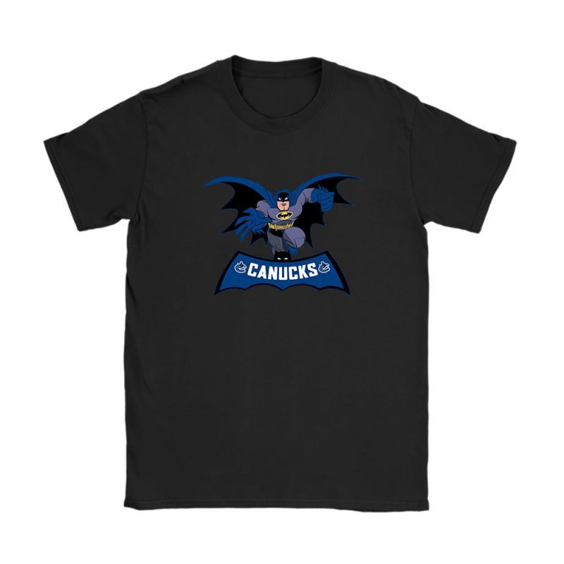 Batman NHL Vancouver Canucks Unisex T-Shirt TAT1681