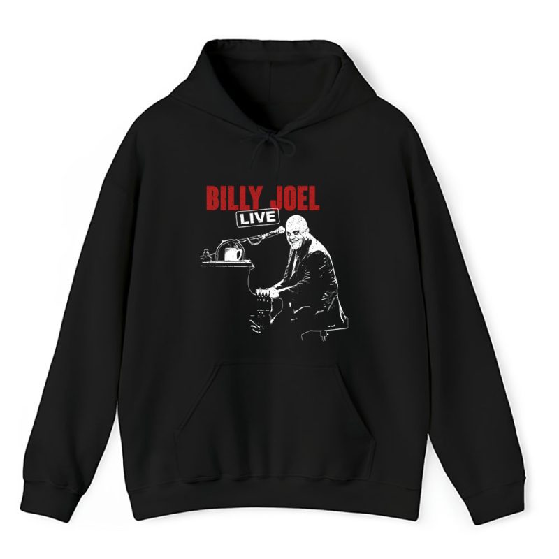 Billy Joel The Piano Man Retro Music Unisex Hoodie TAH2959