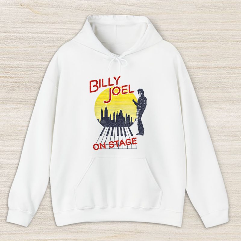 Billy Joel The Piano Man Retro Music Unisex Hoodie TAH2966