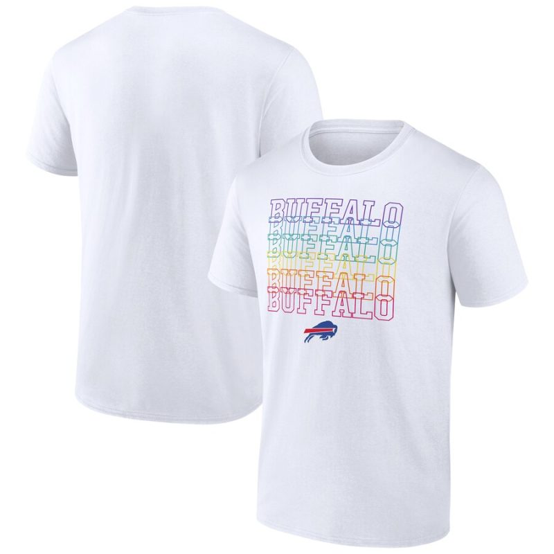 Buffalo Bills City Pride Logo Unisex T-Shirt - White