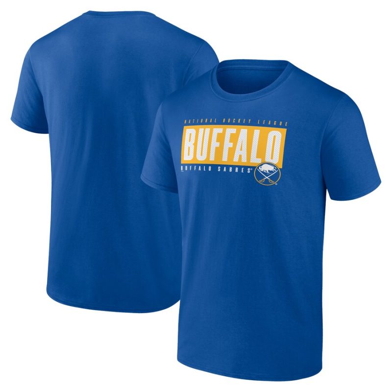 Buffalo Sabres Blocked Out Unisex T-Shirt - Royal