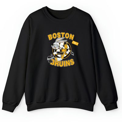 Bug Bunny X Boston Bruins Team X NHL X Hockey Fan Unisex Sweatshirt TAS2117