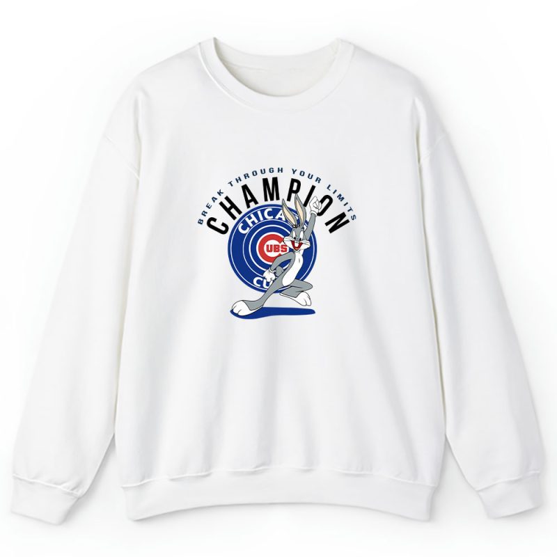 Bug Bunny X Chicago Cubs Team X MLB X Baseball Fans Unisex Sweatshirt TAS2092