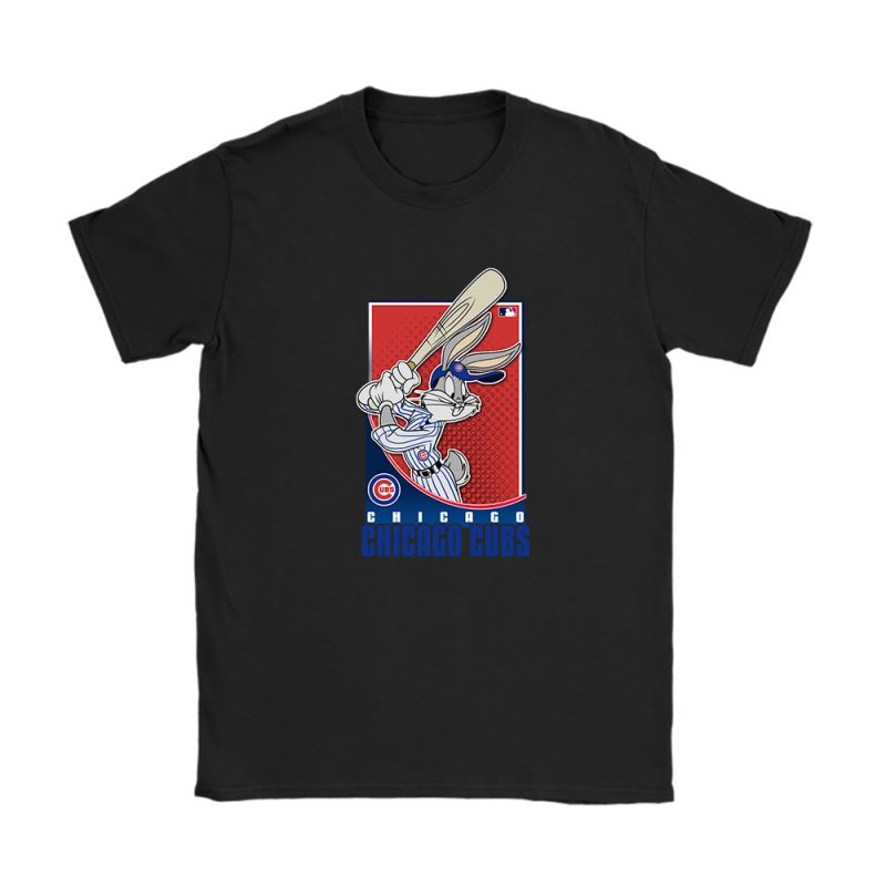 Bug Bunny X Chicago Cubs Team X MLB X Baseball Fans Unisex T-Shirt TAT2091