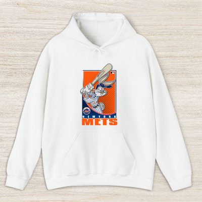 Bug Bunny X New York Mets Team X MLB X Baseball Fans Unisex Hoodie TAH2095