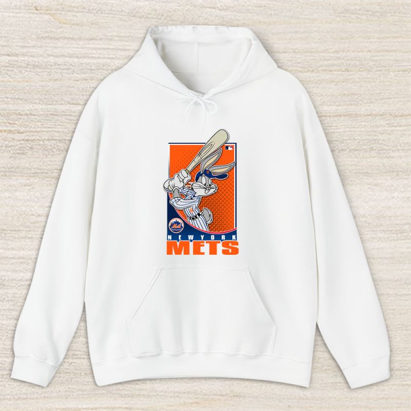 Bug Bunny X New York Mets Team X MLB X Baseball Fans Unisex Hoodie TAH2095