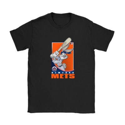 Bug Bunny X New York Mets Team X MLB X Baseball Fans Unisex T-Shirt TAT2095