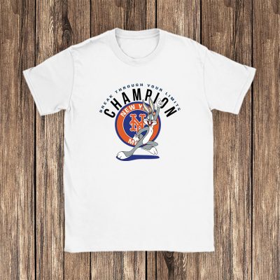 Bug Bunny X New York Mets Team X MLB X Baseball Fans Unisex T-Shirt TAT2096