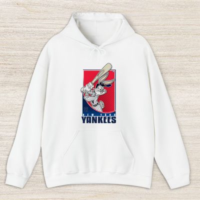 Bug Bunny X New York Yankees Team X MLB X Baseball Fans Unisex Hoodie TAH2097