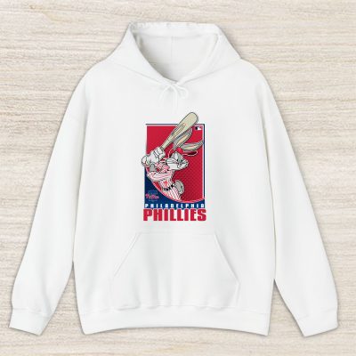 Bug Bunny X Philadelphia Phillies Team X MLB X Baseball Fans Unisex Hoodie TAH2099