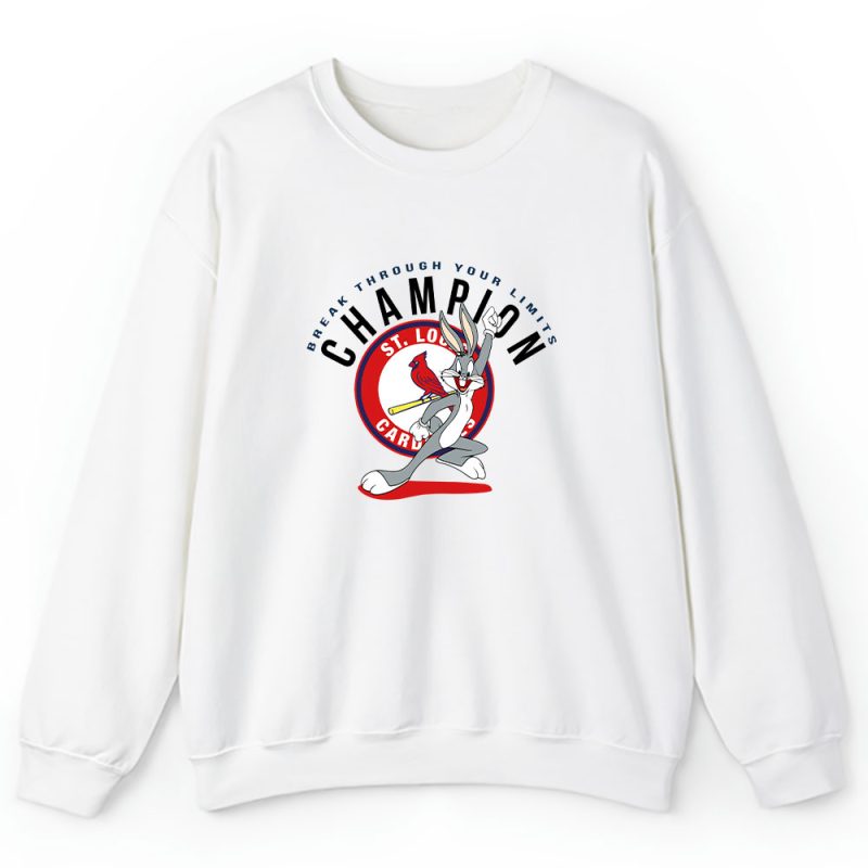Bug Bunny X St. Louis Cardinals Team X MLB X Baseball Fans Unisex Sweatshirt TAS2104