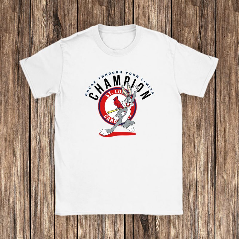 Bug Bunny X St. Louis Cardinals Team X MLB X Baseball Fans Unisex T-Shirt TAT2104