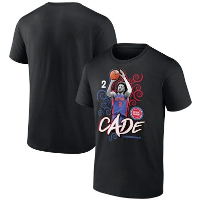 Cade Cunningham Detroit Pistons Competitor Unisex T-Shirt - Black