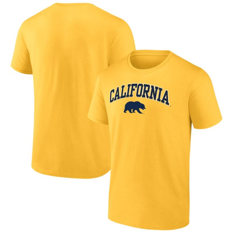 Cal Bears Campus Unisex T-Shirt Gold