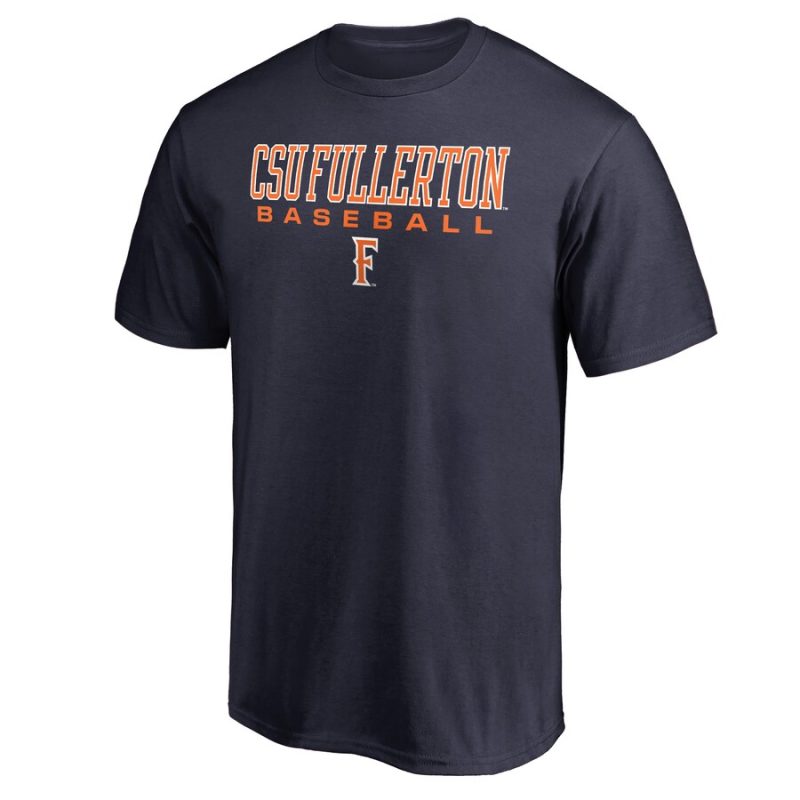 Cal State Fullerton Titans True Sport Baseball Unisex T-Shirt - Navy