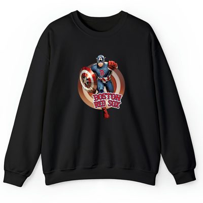 Captain America MLB Boston Red Sox Unisex Sweatshirt TAS1691