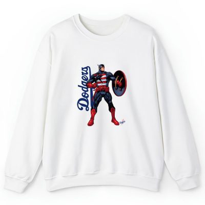 Captain America MLB Los Angeles Dodgers Unisex Sweatshirt TAS1714