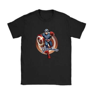Captain America MLB New York Yankees Unisex T-Shirt TAT1734