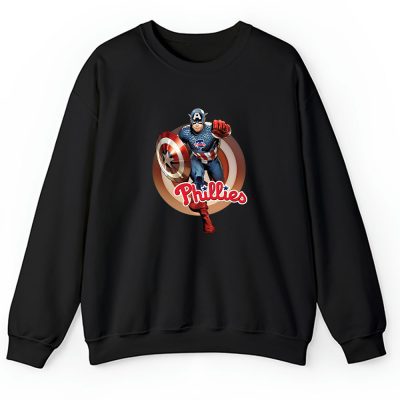 Captain America MLB Philadelphia Phillies Unisex Sweatshirt TAS1743