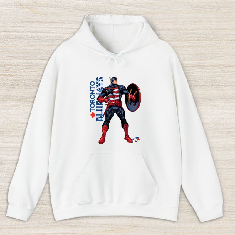 Captain America MLB Toronto Blue Jays Unisex Hoodie TAH1756