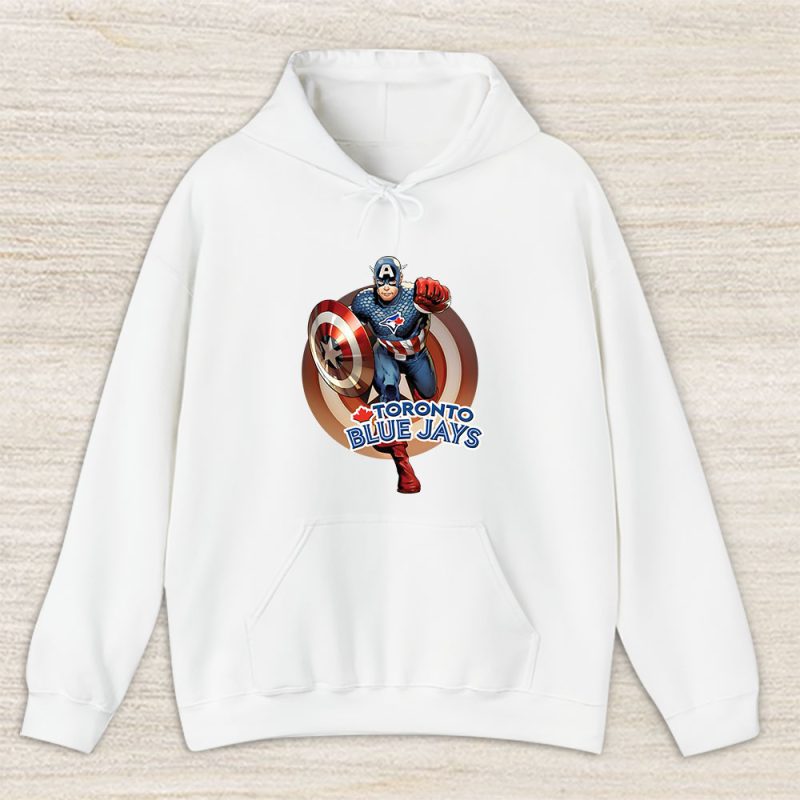 Captain America MLB Toronto Blue Jays Unisex Hoodie TAH1757