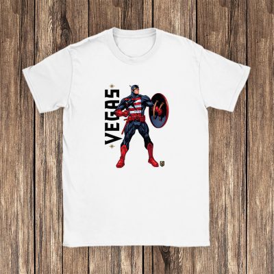 Captain America NHL Las Vegas Golden Knights Unisex T-Shirt TAT1716